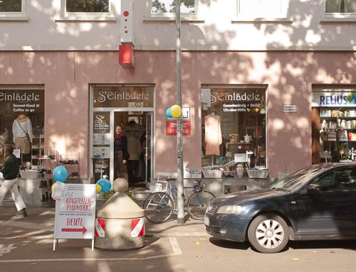 S‘Einslädele in der Wentzingerstraße wächst